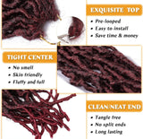 18" Crochet Faux Locs 1 Pack